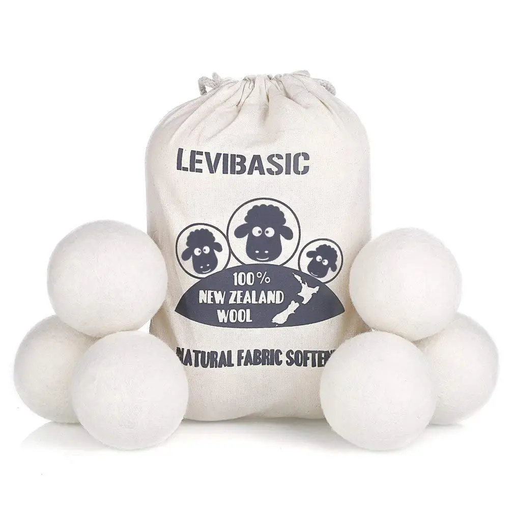 Baby Products Organic - XL Wool Dryer Balls 6-Pack, 3