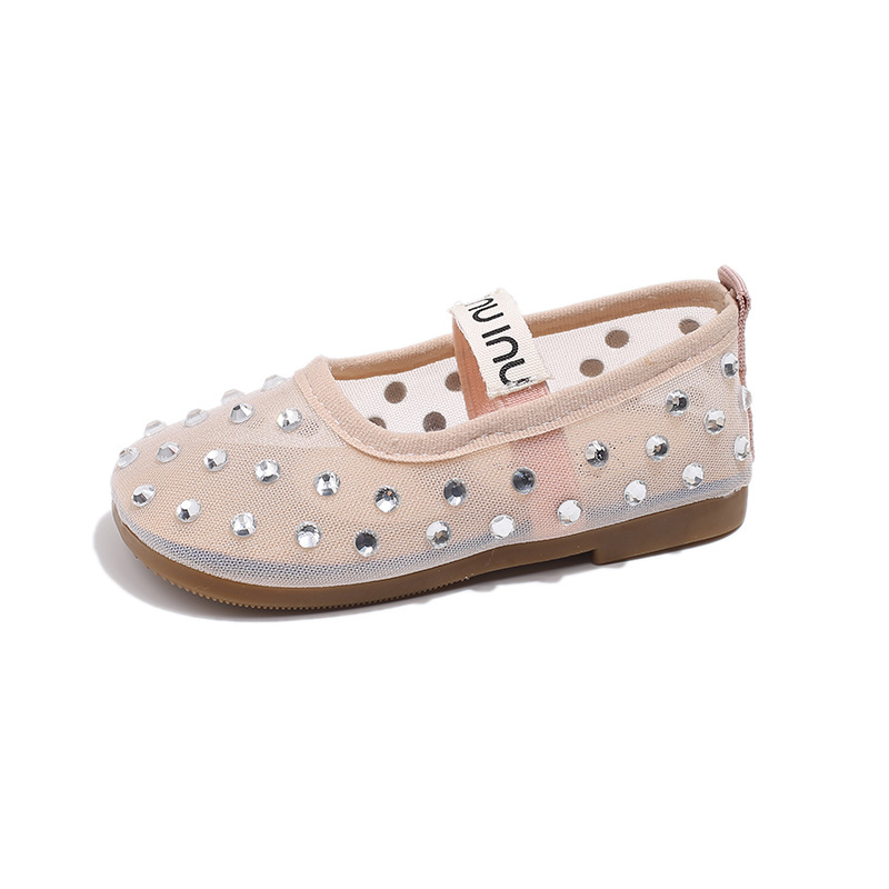Baby Products Brand - Summer Breathable Lace Mesh Ballet Flats