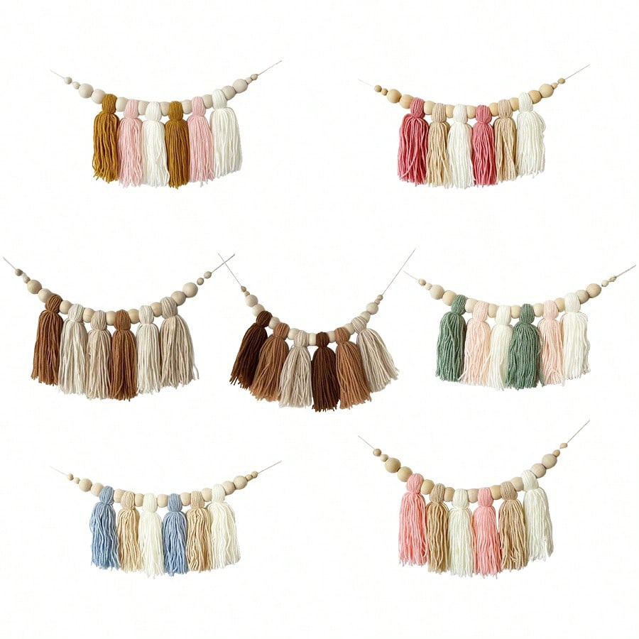 Boho Cotton Tassel Garland Wal – обзор и цена Baby Products Organic