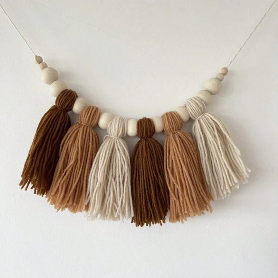 Boho Cotton Tassel Garland Wal – обзор и цена Baby Products Organic