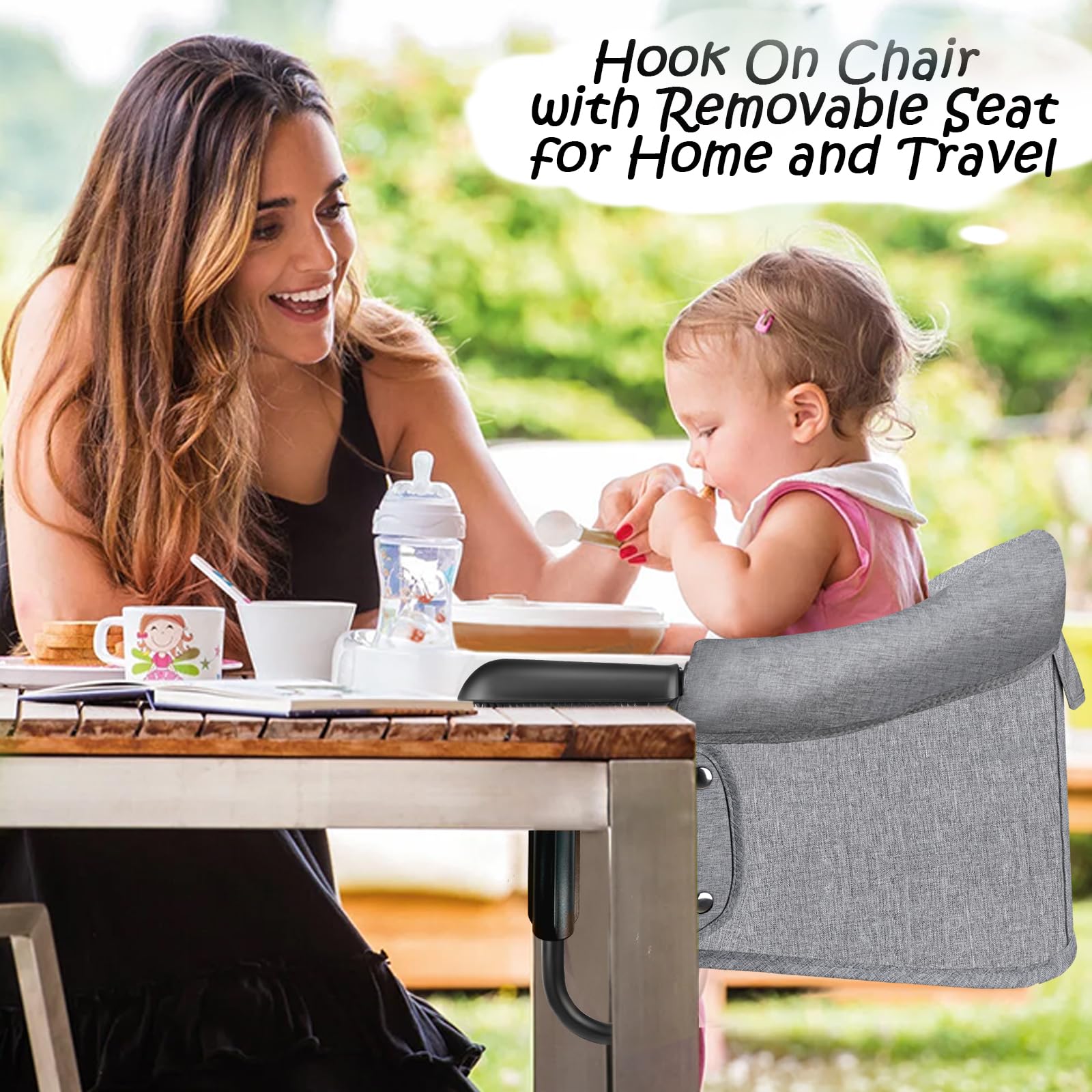 Hook-On Chair Fold-Flat Storag – обзор и цена Baby High Chair Booster