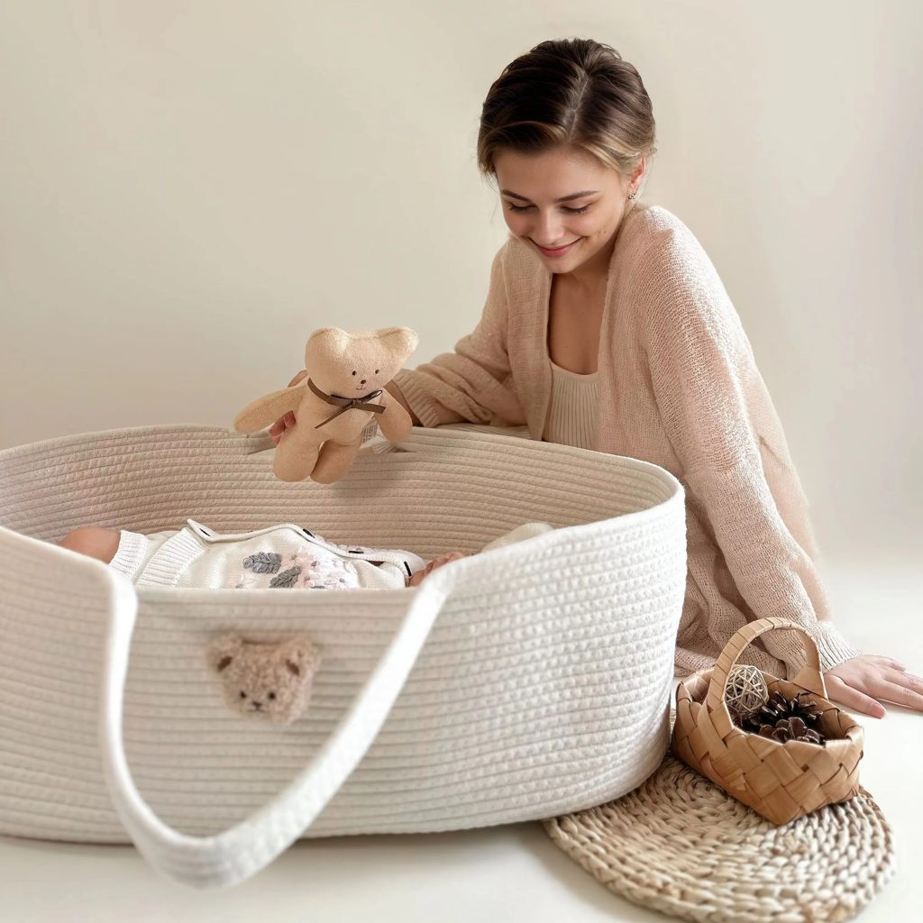 1PCS Baby Sleeping Cradle, Cot – обзор и цена Baby Products Basket