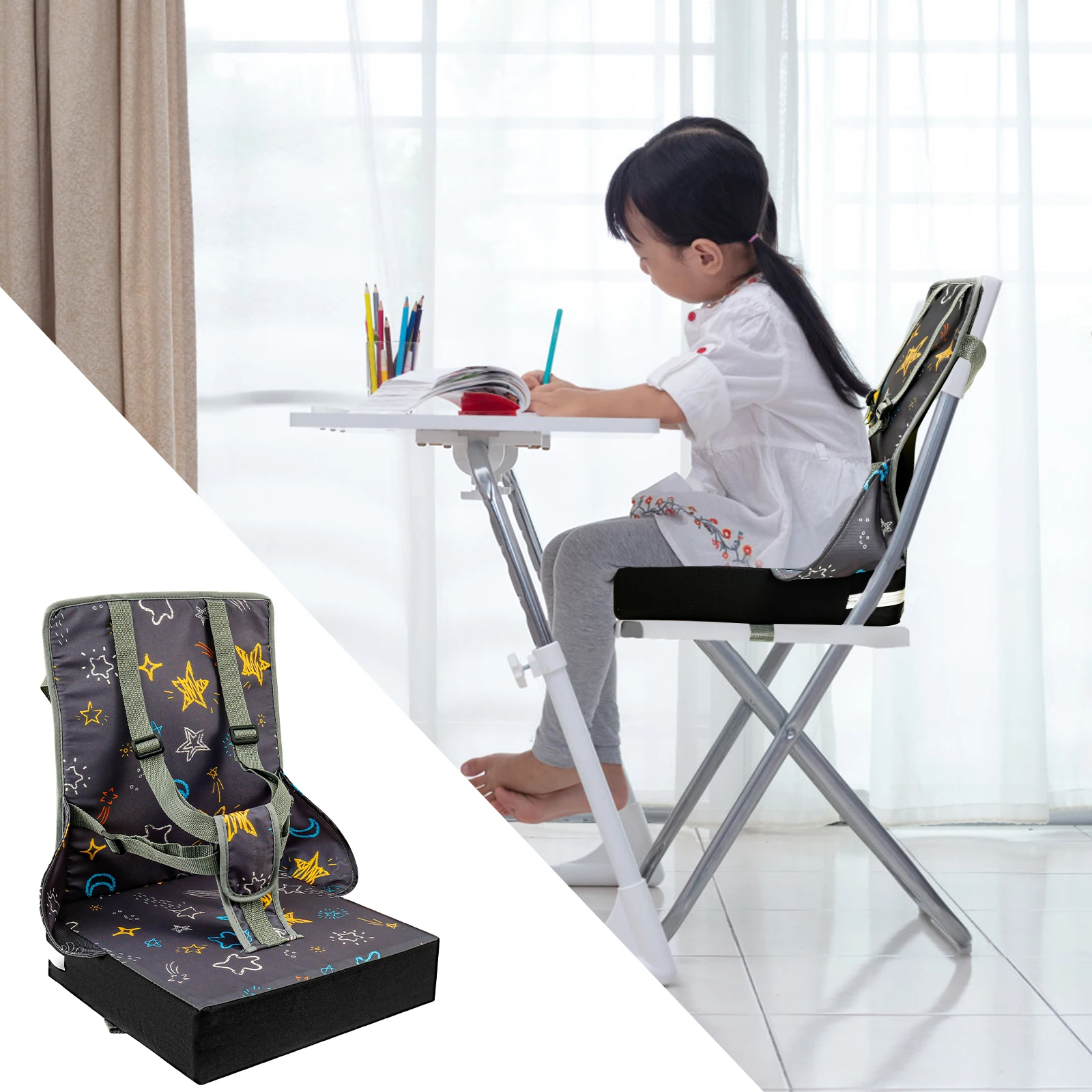 Children Increased Booster Sea – обзор и цена Baby High Chair Booster