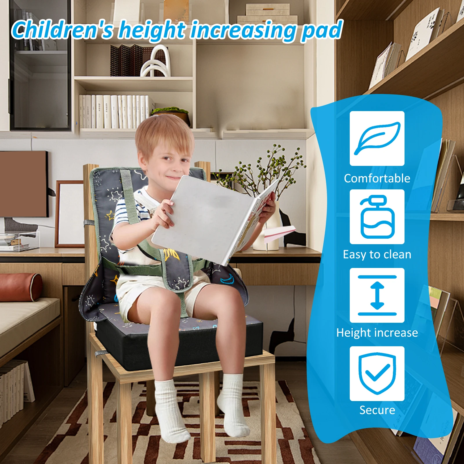 Children Increased Booster Sea – обзор и цена Baby High Chair Booster