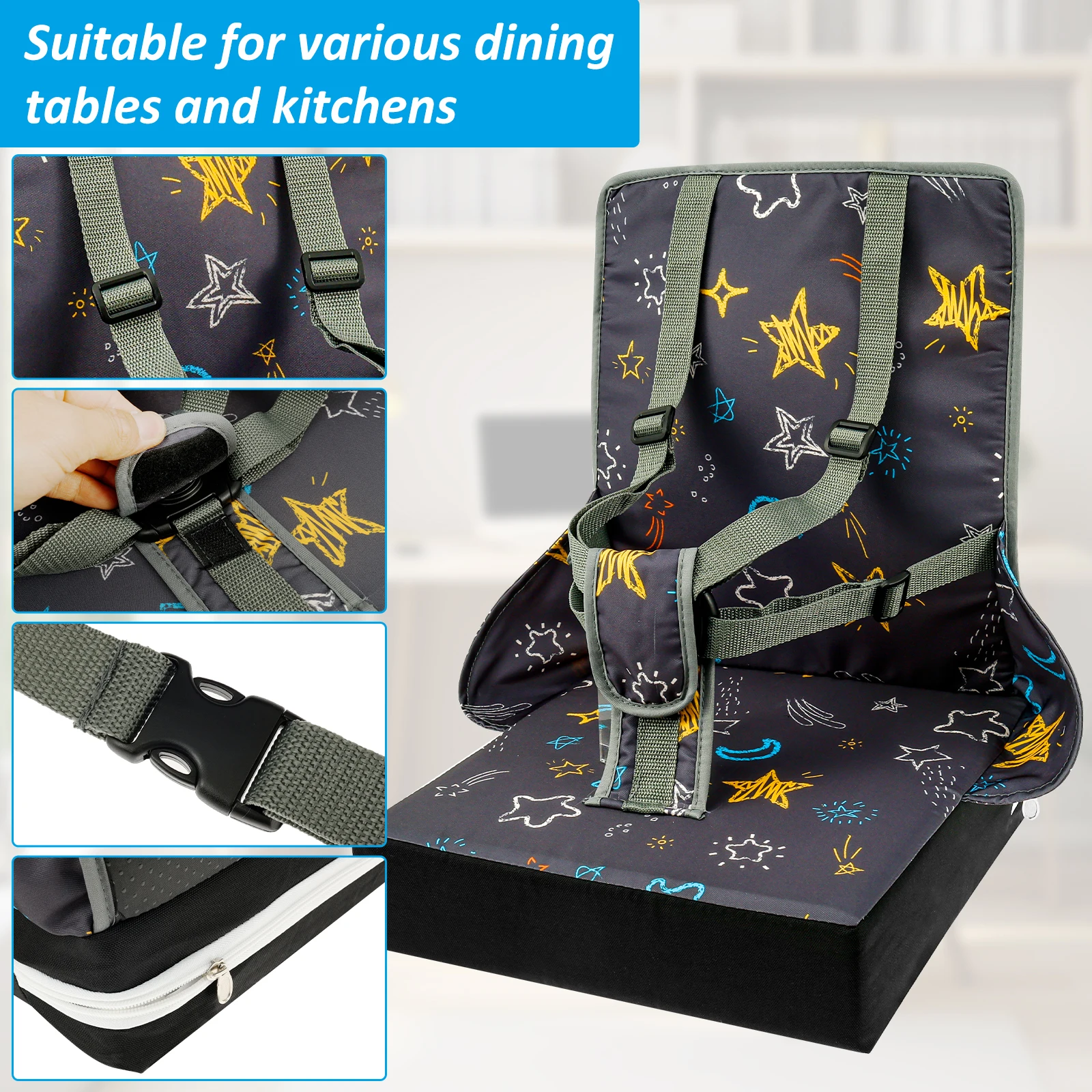 Children Increased Booster Sea – обзор и цена Baby High Chair Booster