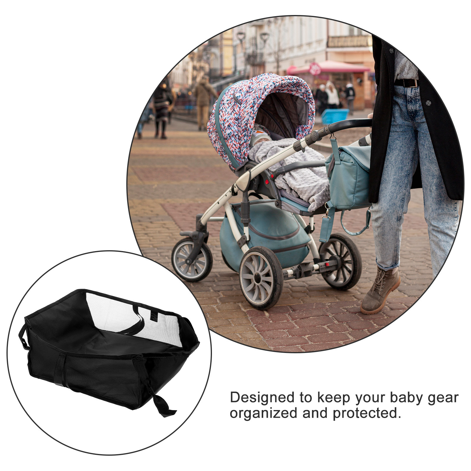 Breathable Mesh Stroller Stora – обзор и цена Baby Products Basket
