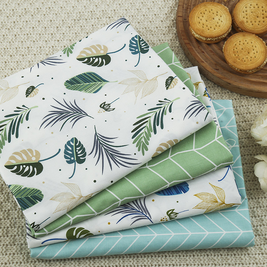 Leaf Printed 100% Cotton Fabri – обзор и цена Baby Products Organic