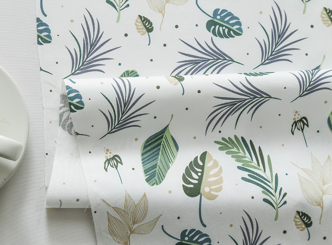 Leaf Printed 100% Cotton Fabri – обзор и цена Baby Products Organic