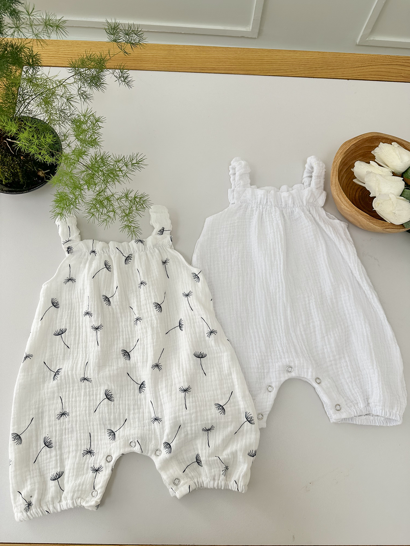 2pcs Baby Romper Suit Rainbow  – обзор и цена Baby Products Organic