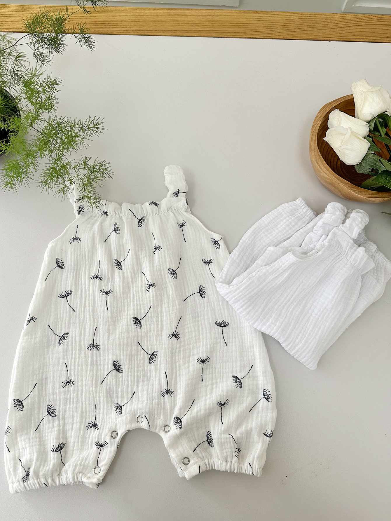 2pcs Baby Romper Suit Rainbow  – обзор и цена Baby Products Organic
