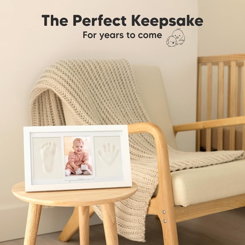 Baby Handprint Footprint Clay  – обзор и цена Baby Products Organic