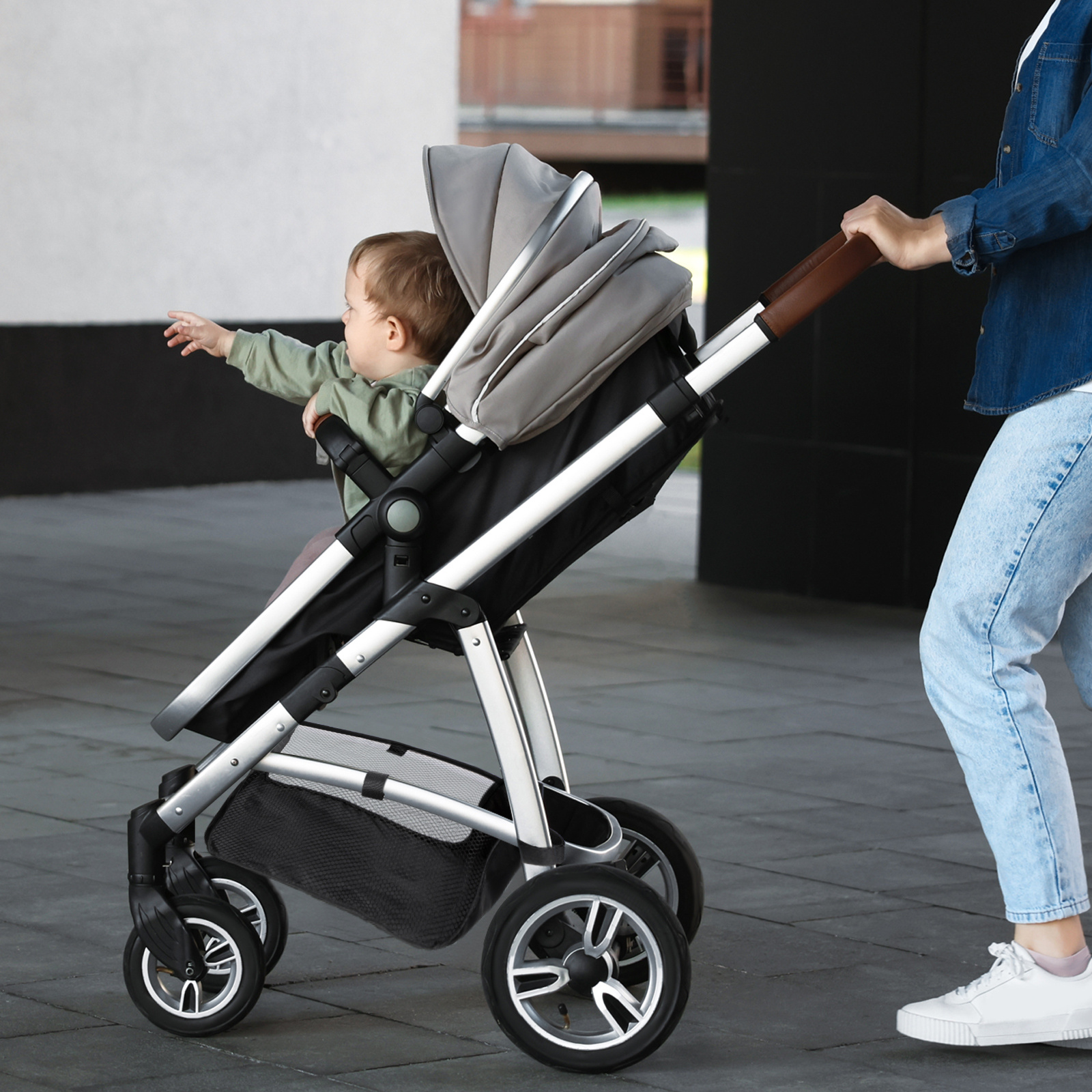 Baby Stroller Storage Basket O – обзор и цена Baby Products Basket