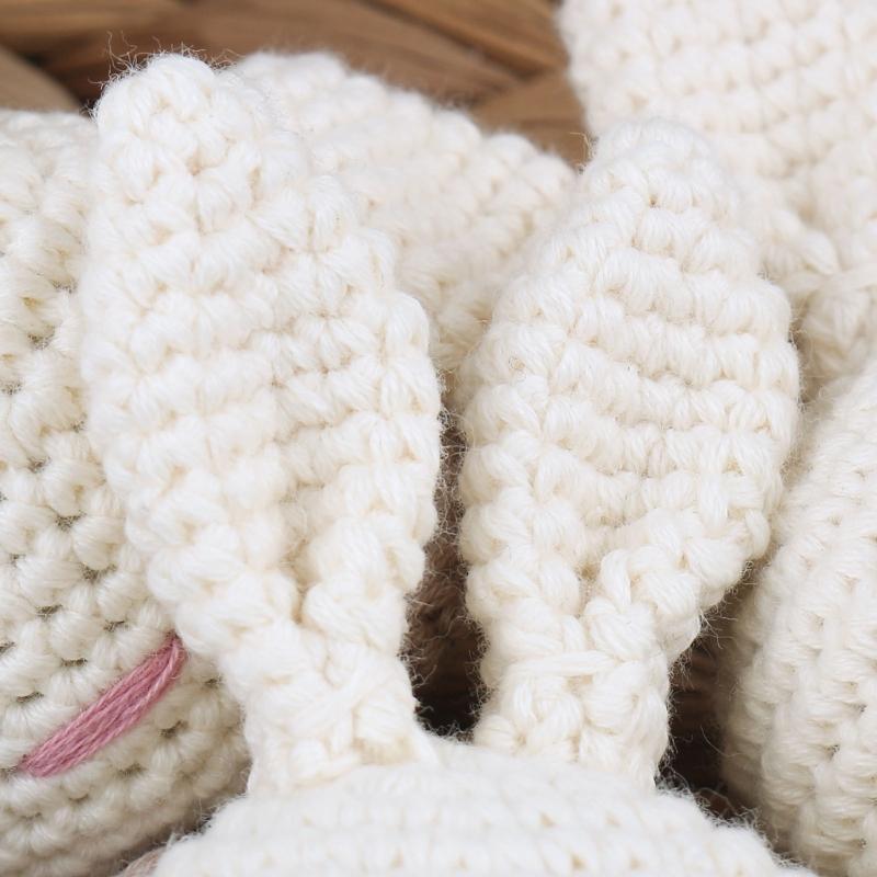Rabbit Rattle Toy Crochet Bead – обзор и цена Baby Products Rabbit