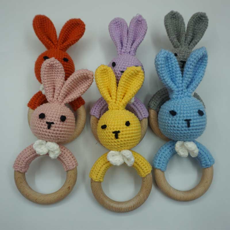 1PC Rabbit Tiger Lion Crochet  – обзор и цена Baby Products Rabbit