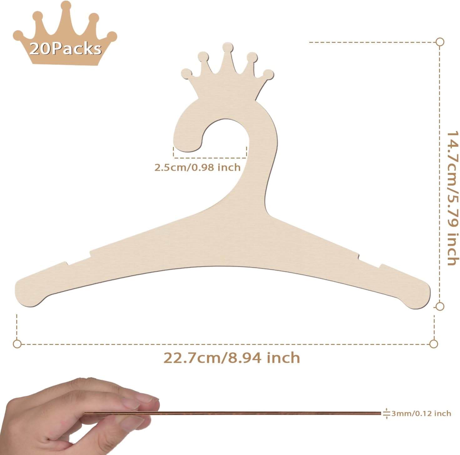 Wooden Baby Hangers 9 Inch, Cu – обзор и цена Baby Products For Newborn