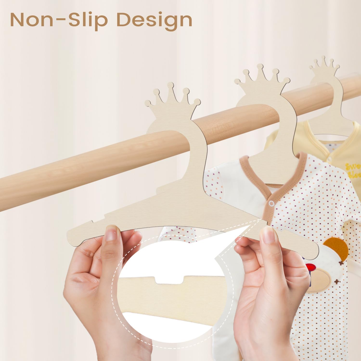 Wooden Baby Hangers 9 Inch, Cu – обзор и цена Baby Products For Newborn