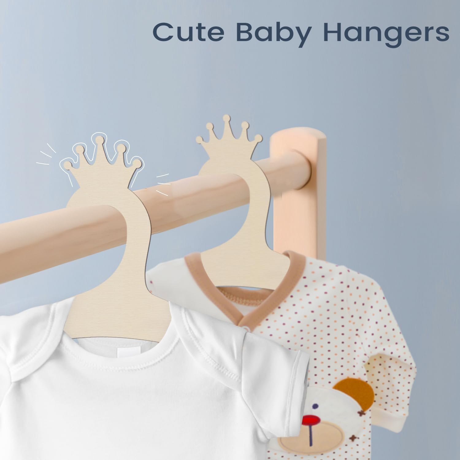 Wooden Baby Hangers 9 Inch, Cu – обзор и цена Baby Products For Newborn