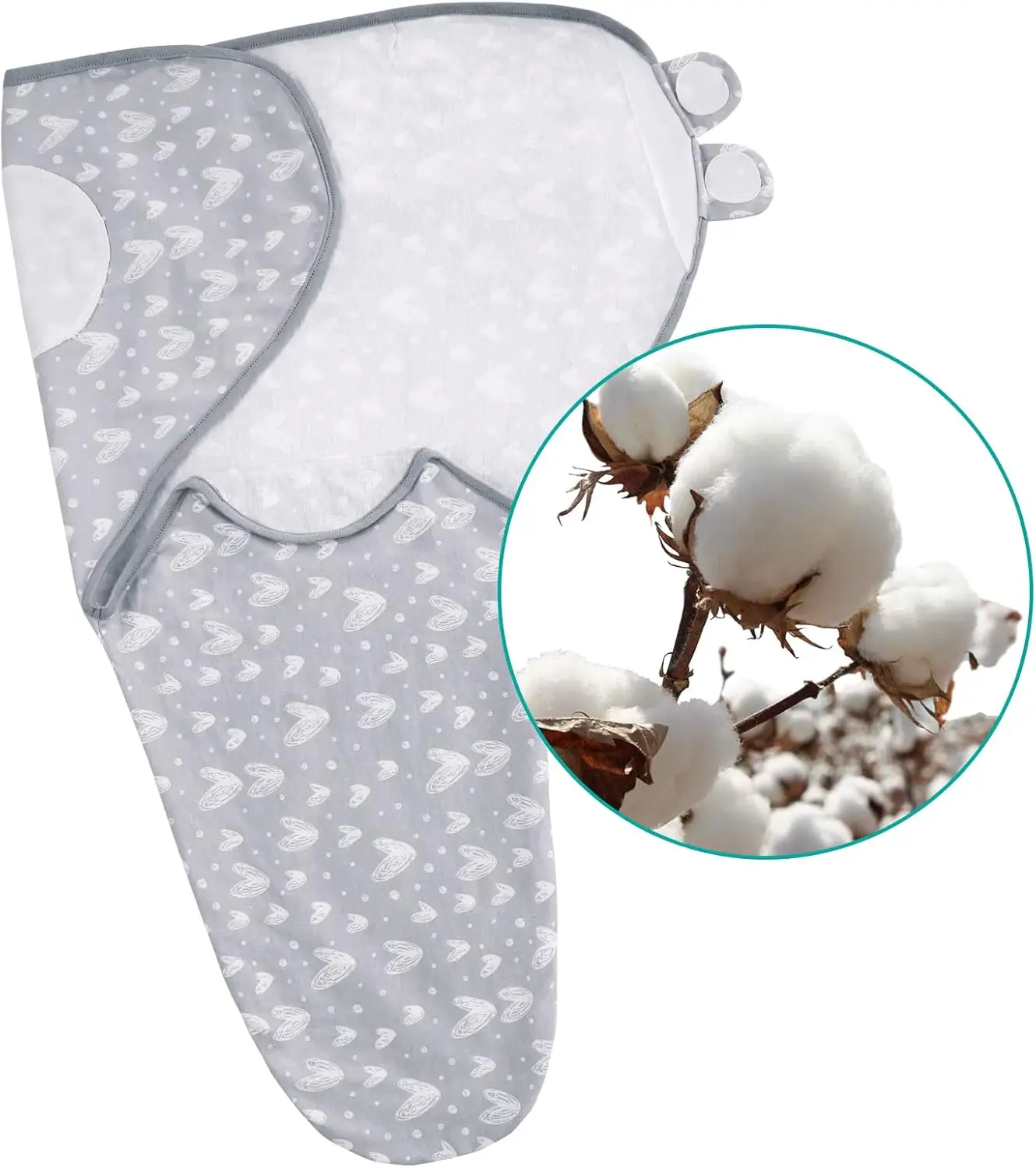 Organic Cotton Baby Swaddles f – обзор и цена Baby Products Organic