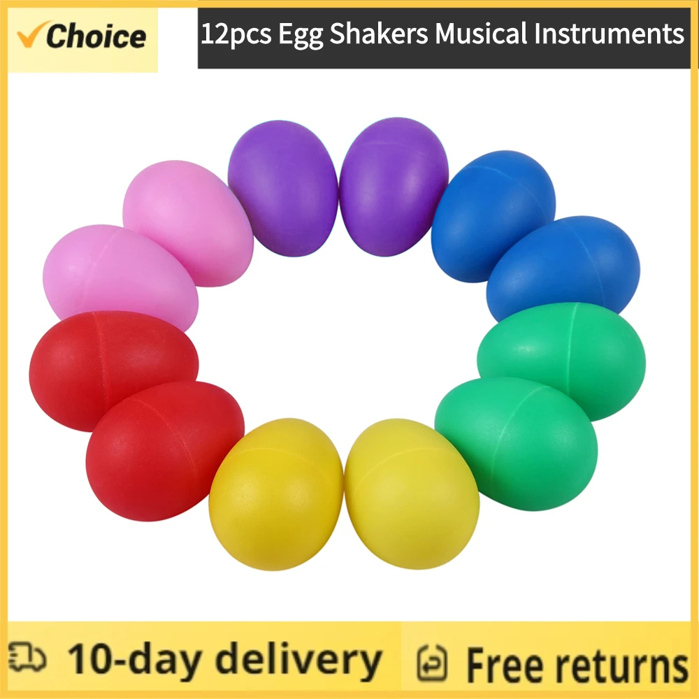 12PCS Easter Egg Shakers for K – обзор и цена Baby Products Basket